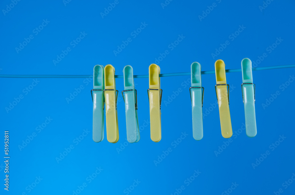 Cleaning equipment with hard light and saturated colors Cleaning equipment with hard light and saturated colors