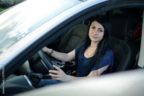 Smiling female driver © muro