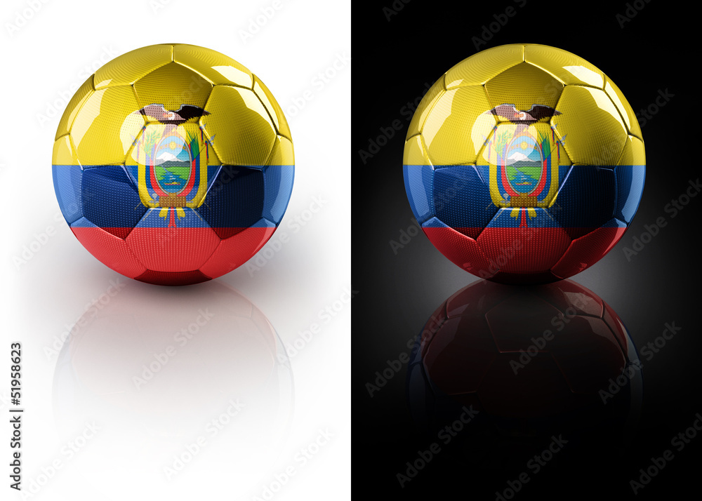 Obraz premium Squadra di calcio Equador