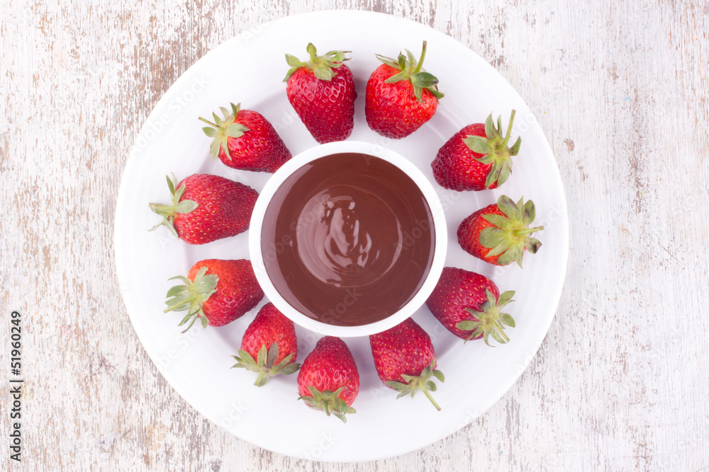 chocolate fondue and strawberry chocolate fondue and strawberry