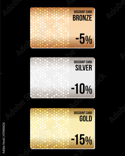 Set of luxury metallic backgrounds