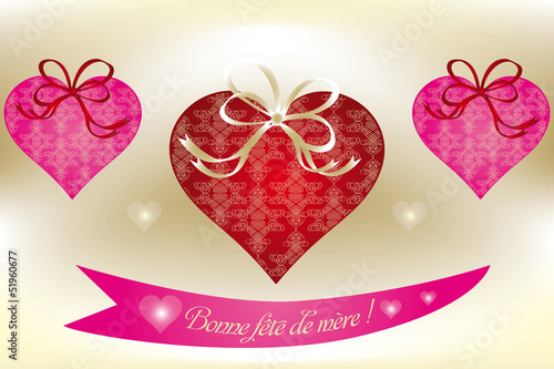 Mothers Day card in French