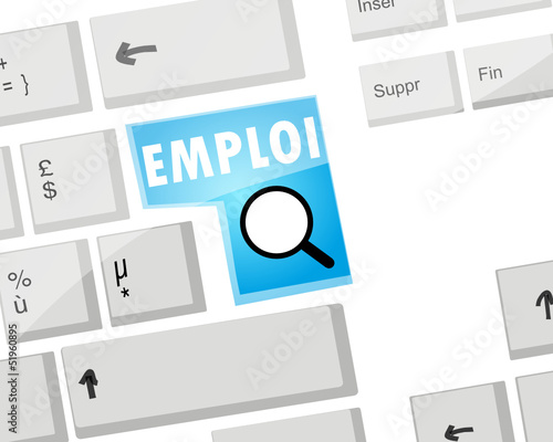 Clavier : Rechercher Emploi