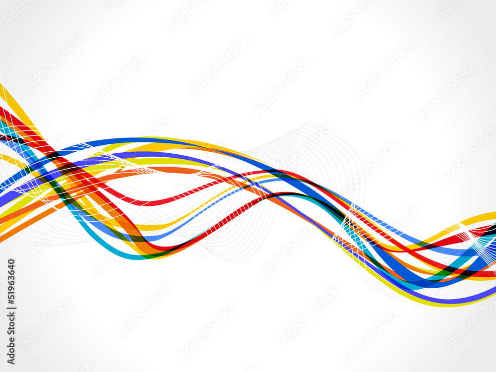 abstract colorful rainbow wave background abstract colorful rainbow wave background