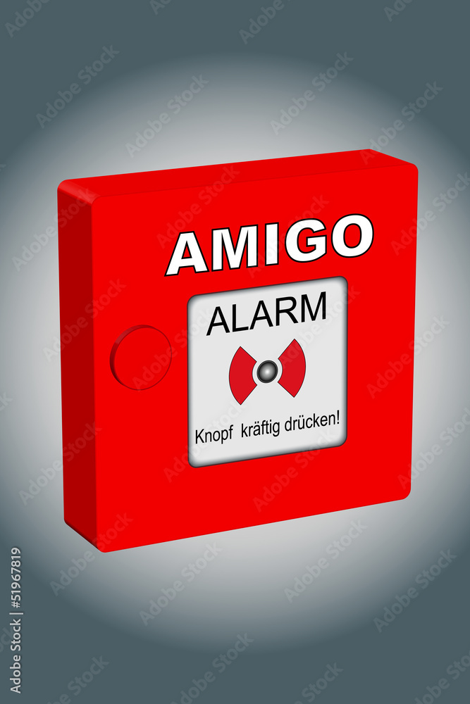 Fototapeta premium Amigo Alarm