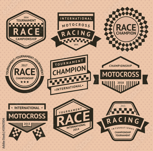 Racing insignia