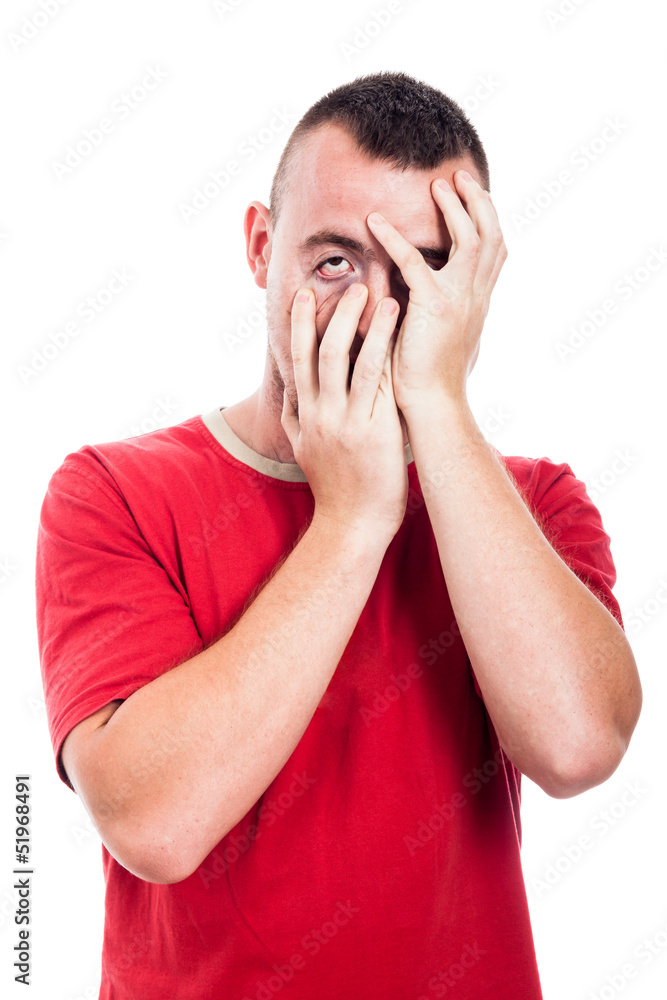 Depressed man Depressed man