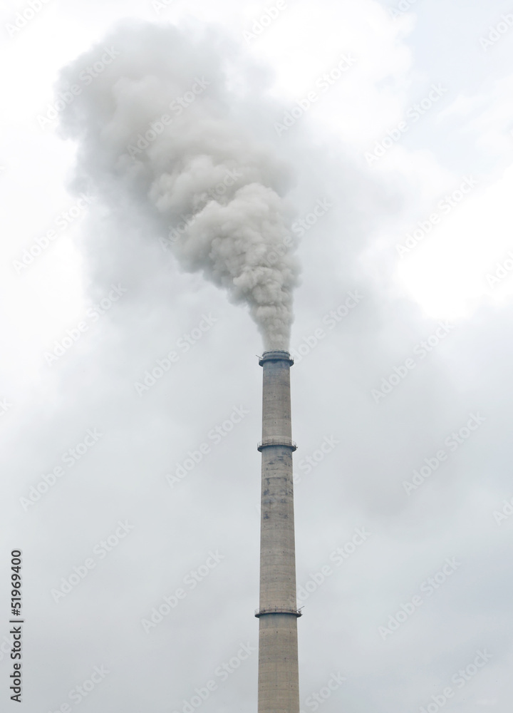 Dense smokes from chimney Dense smokes from chimney