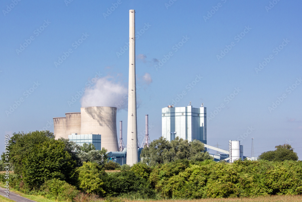 Coal power plant - Kohlekraftwerk im Grünen Coal power plant - Kohlekraftwerk im Grünen