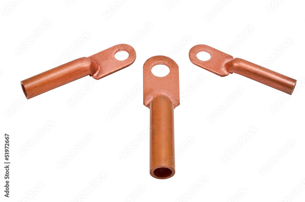 Copper electric terminals Copper electric terminals