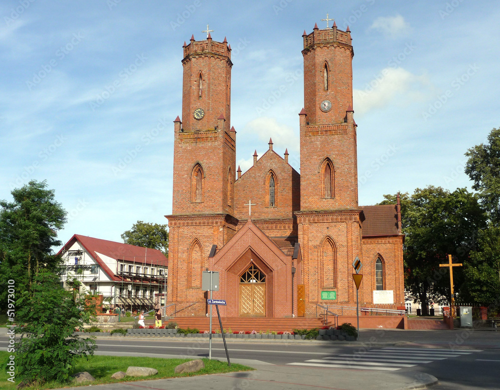 church of brick, Poland