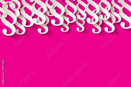 Paragraf Papier Hintergrund oben pink