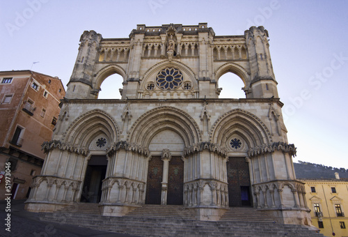 Cathedral of Cuenca, Castilla la Mancha, Spain. © dannyus
