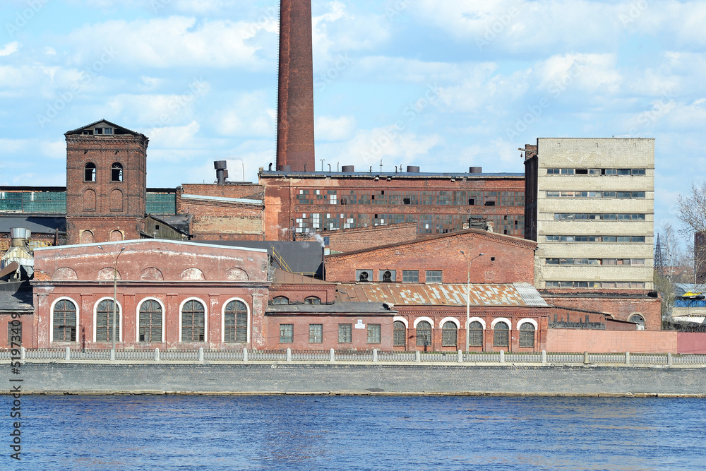 The old factory building, St.Petersburg