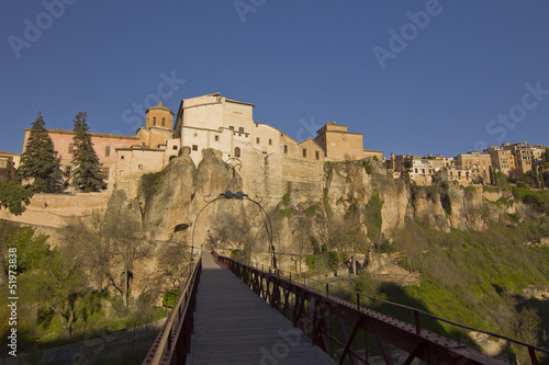 The medieval town of Cuenca, Spain