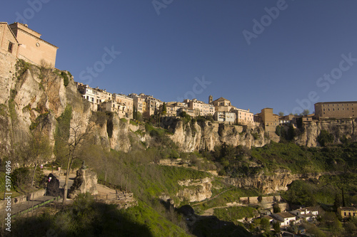 The medieval town of Cuenca, Spain