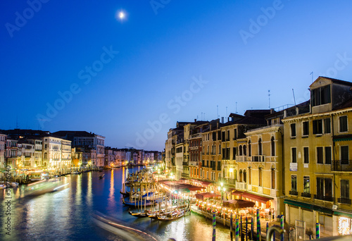 VENICE, ITALY - JUNE 30: View from Rialto bridge on June 30, 201 © Elnur