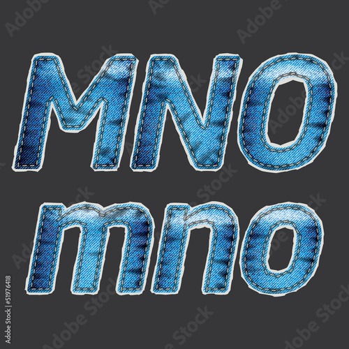 Jean Alphabet Set 5