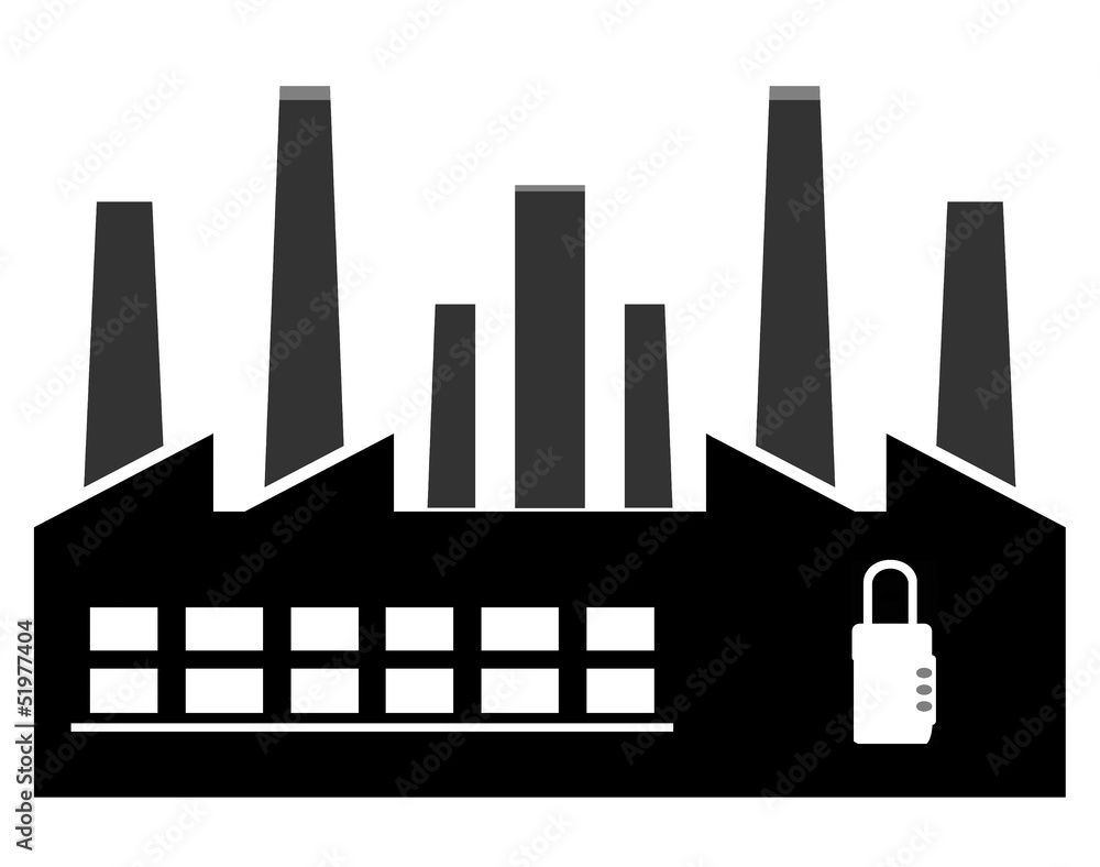 Cadenas dans une usine Cadenas dans une usine