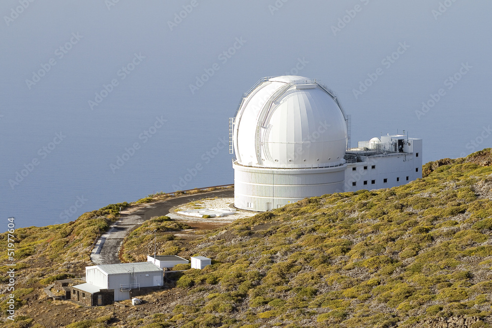 Astronomical observatory Roque de los Muchachos, La Palma Astronomical observatory Roque de los Muchachos, La Palma