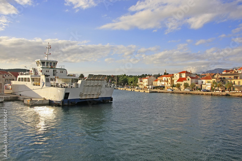 Waterfront of Hvar town, Hvar island, Croatia