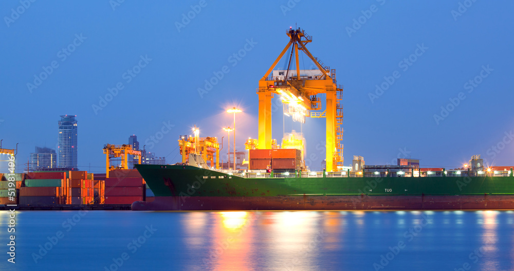 Fototapeta premium logistic background