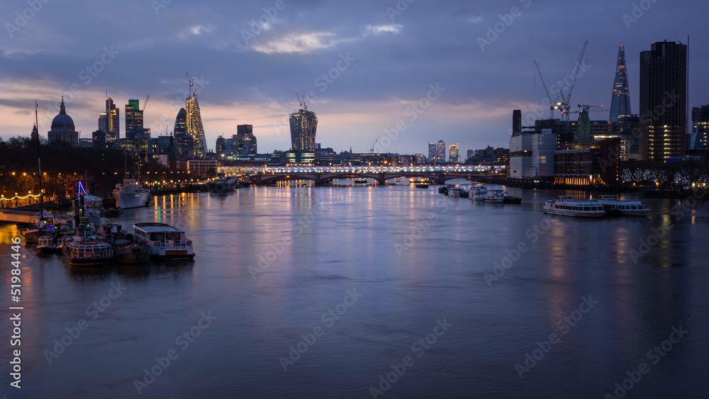 River Thames Panorama