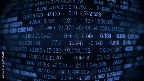 Stock Market Board (Loopable)