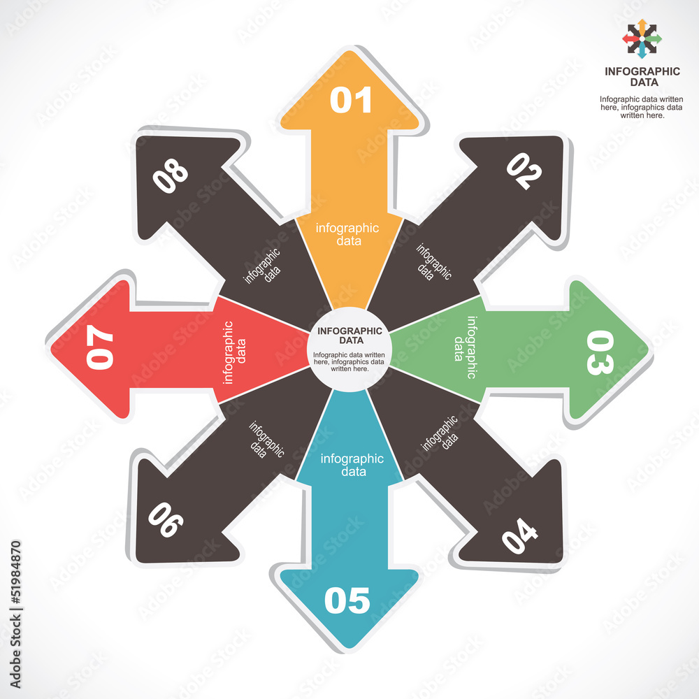 creative arrow infograpihcs design background creative arrow infograpihcs design background