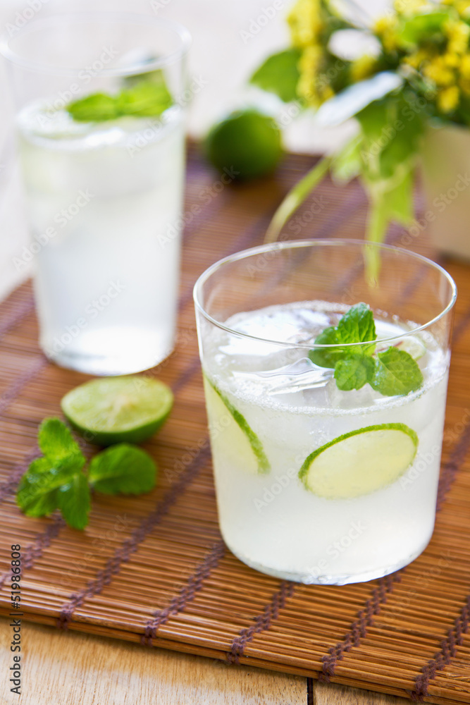 Lime with soda juice Lime with soda juice