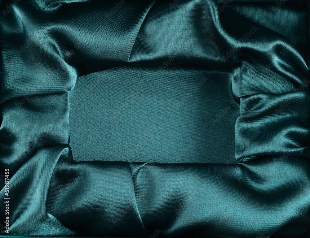 Silk opened box as background Silk opened box as background