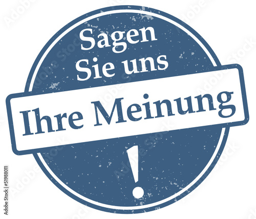 Sagen Sie uns Ihre Meinung!