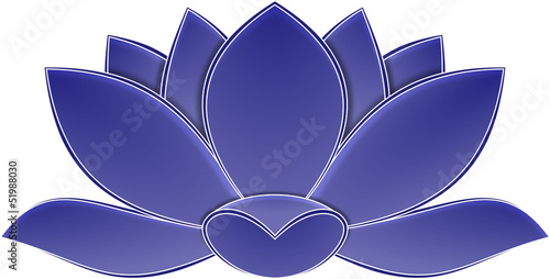 lotus bleu