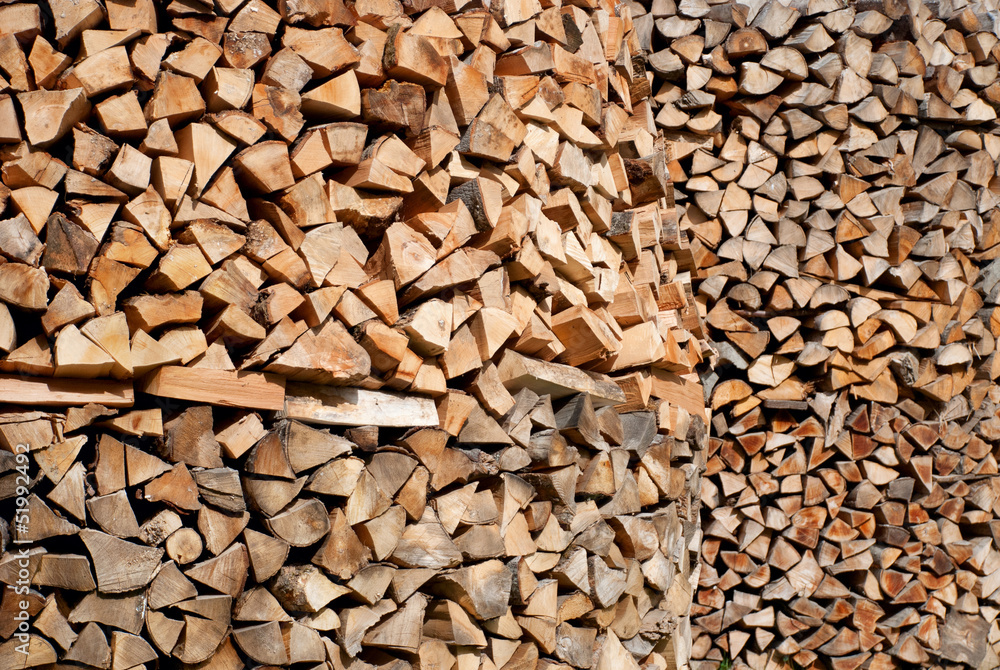 Stack of firewood Stack of firewood