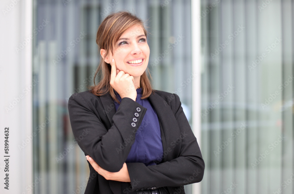 junge Geschäftsfrau