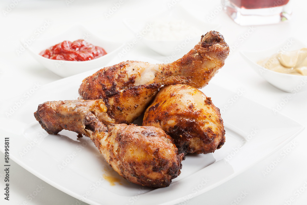 Chicken Drumsticks. Selective focus Chicken Drumsticks. Selective focus