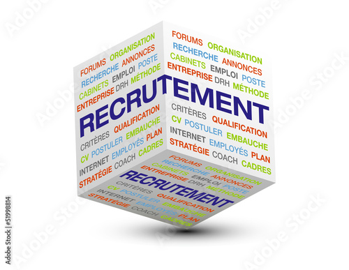 cube 3d recrutement