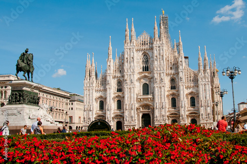 Canvas Print cathedral milan