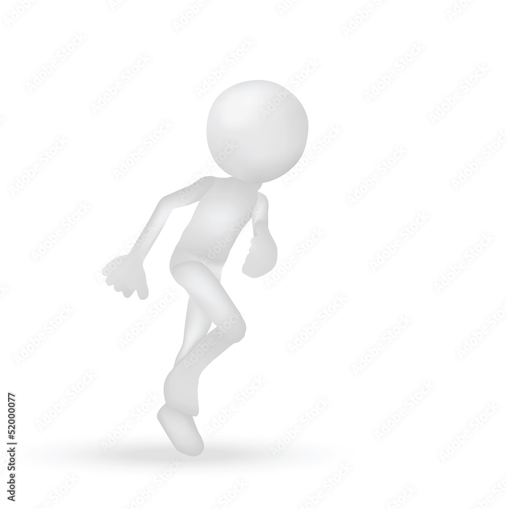 EPS 10 Vector Illustration of Runner Running man EPS 10 Vector Illustration of Runner Running man