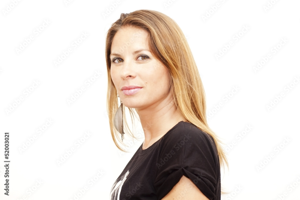 Portrait of a young woman Portrait of a young woman