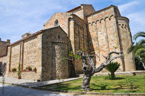 Sanctuary of St. Maria d' Anglona. Tursi. Basilicata. Italy.