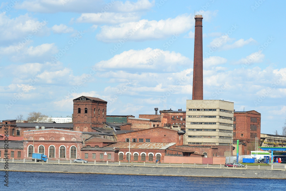 The old factory building, St.Petersburg