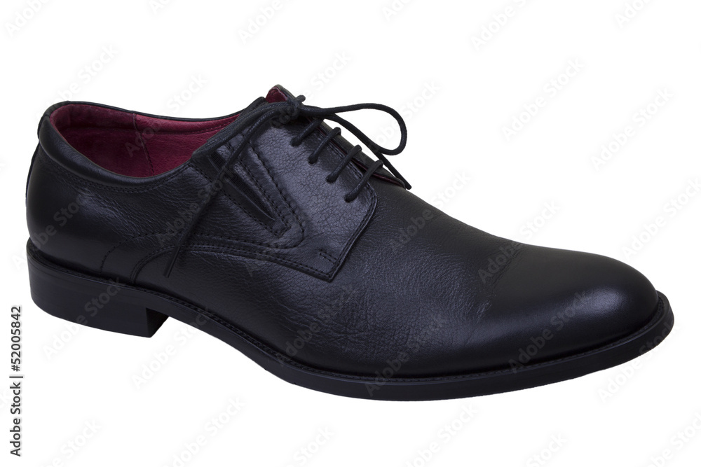 Male shoes in fashion concept Male shoes in fashion concept
