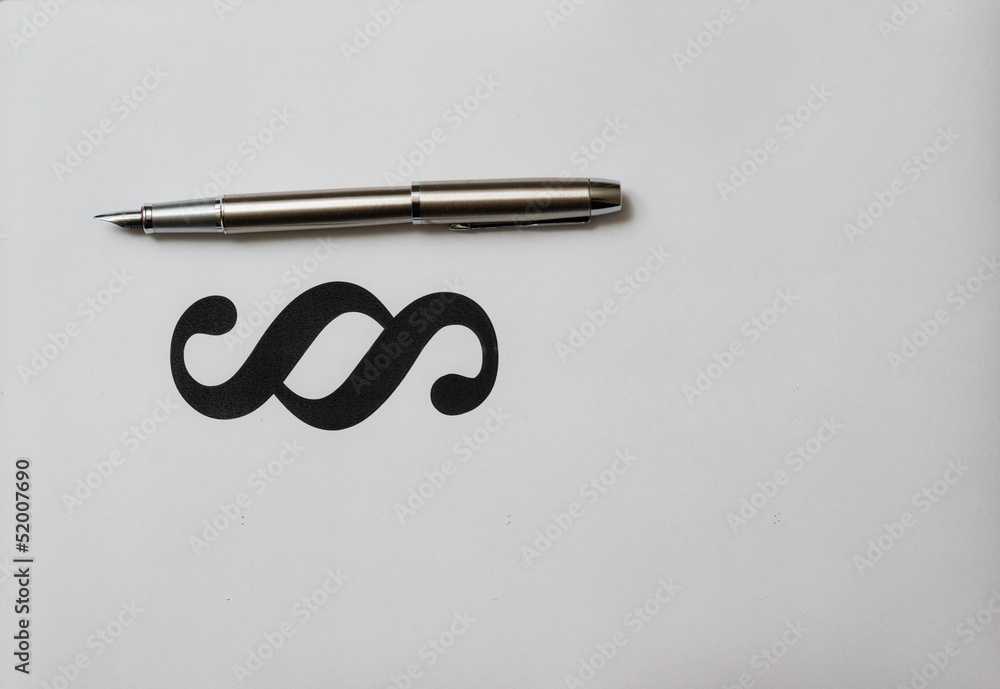 Fotografie Pióro i znak paragrafu