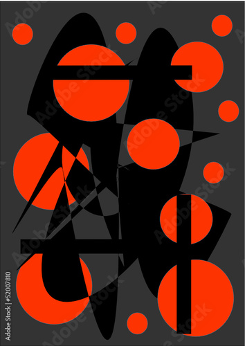 Orange Abstraktion