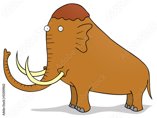 mammoth cartoon
