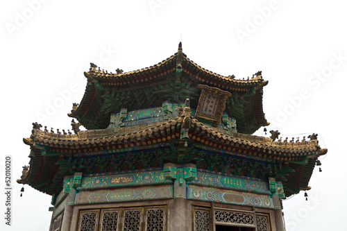 Tibetan Architecture in Putuo Temple of cases, Chengde, Mountain