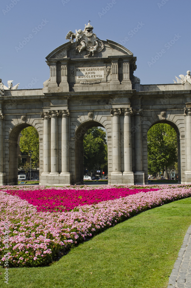 Obraz premium The Alcala Gate. Madrid. Spain.