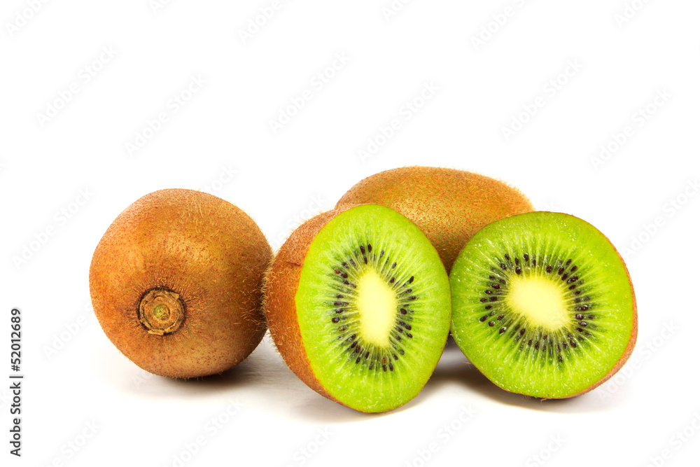 kiwi fruit isolated on white background kiwi fruit isolated on white background