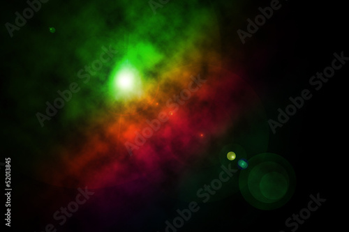 sfondo spaziale nebulosa